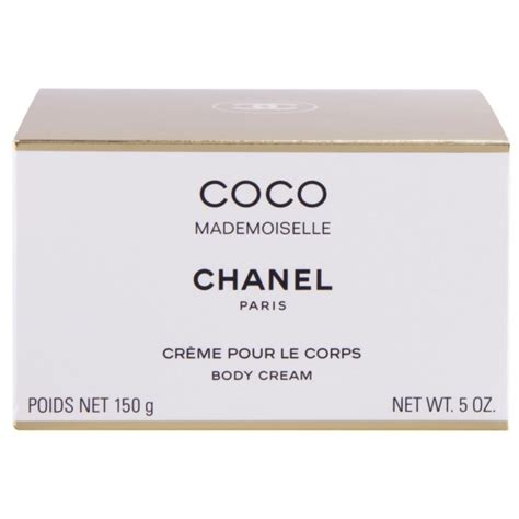 coco mademoiselle body cream.